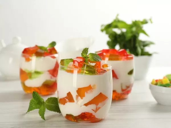 Gelatina mosaico de LacDel, leche sin engaños®️