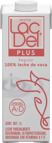 LECHE LACDEL® PLUS<br>REGULAR